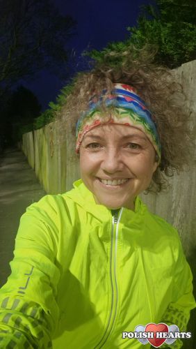 Fotografia z treningu biegowego